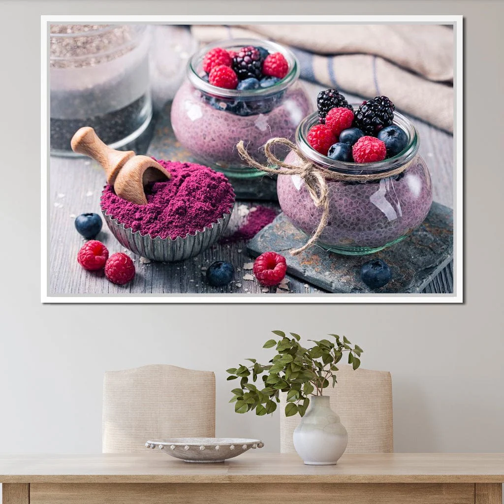 Chia Seeds & Acai Pudding - Image 14