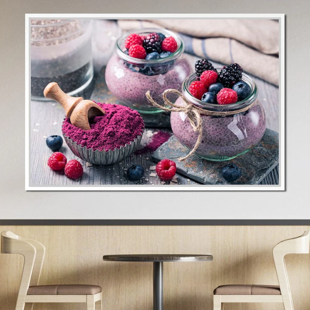 Chia Seeds & Acai Pudding - Image 16