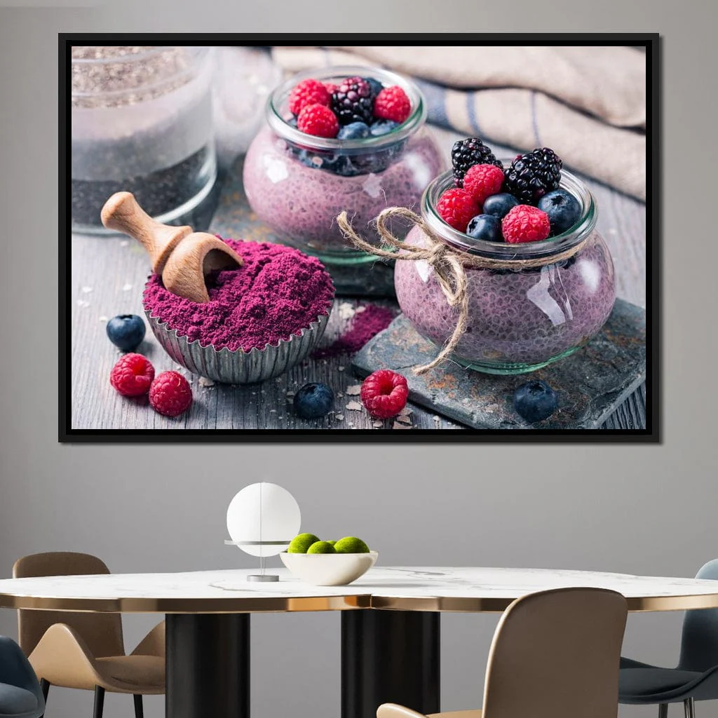 Chia Seeds & Acai Pudding - Image 2