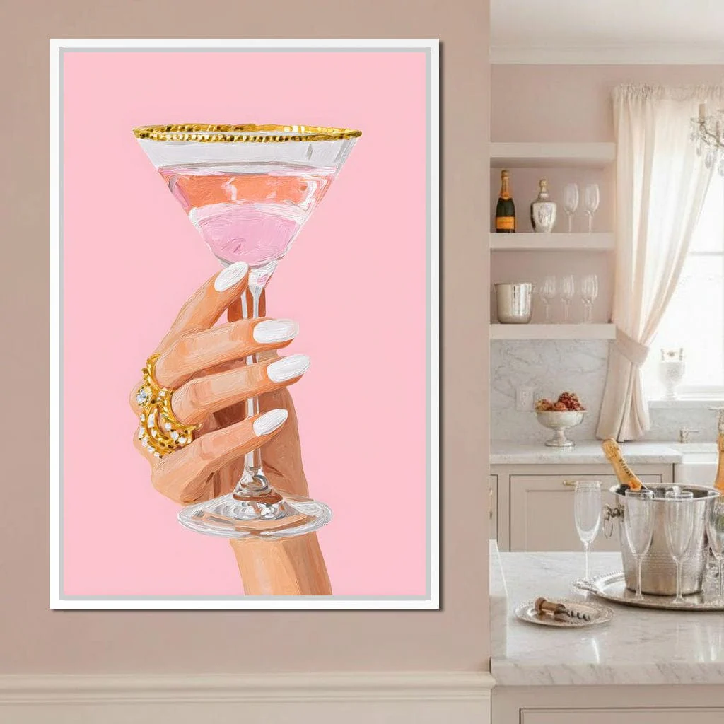 Chic Martini Luxury Toast