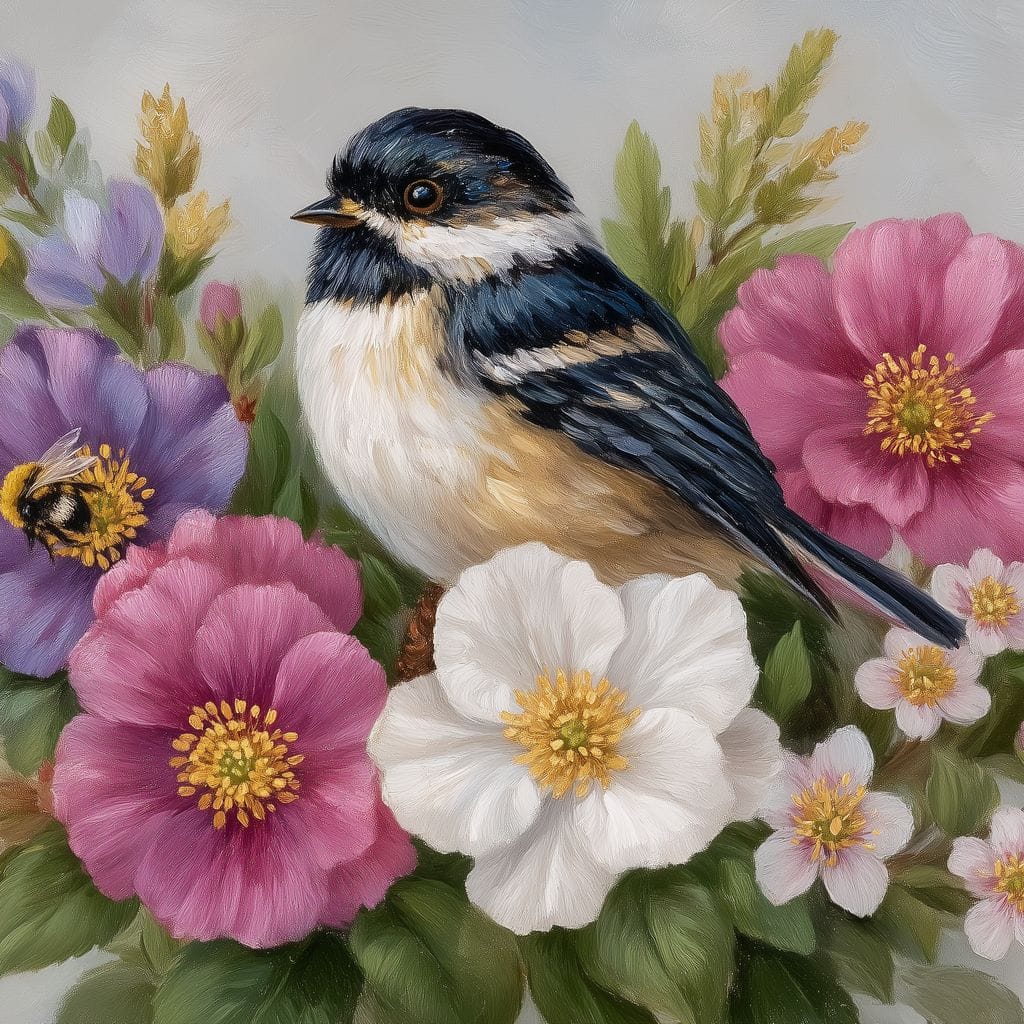 Chickadee Garden Blossom Song - Image 13