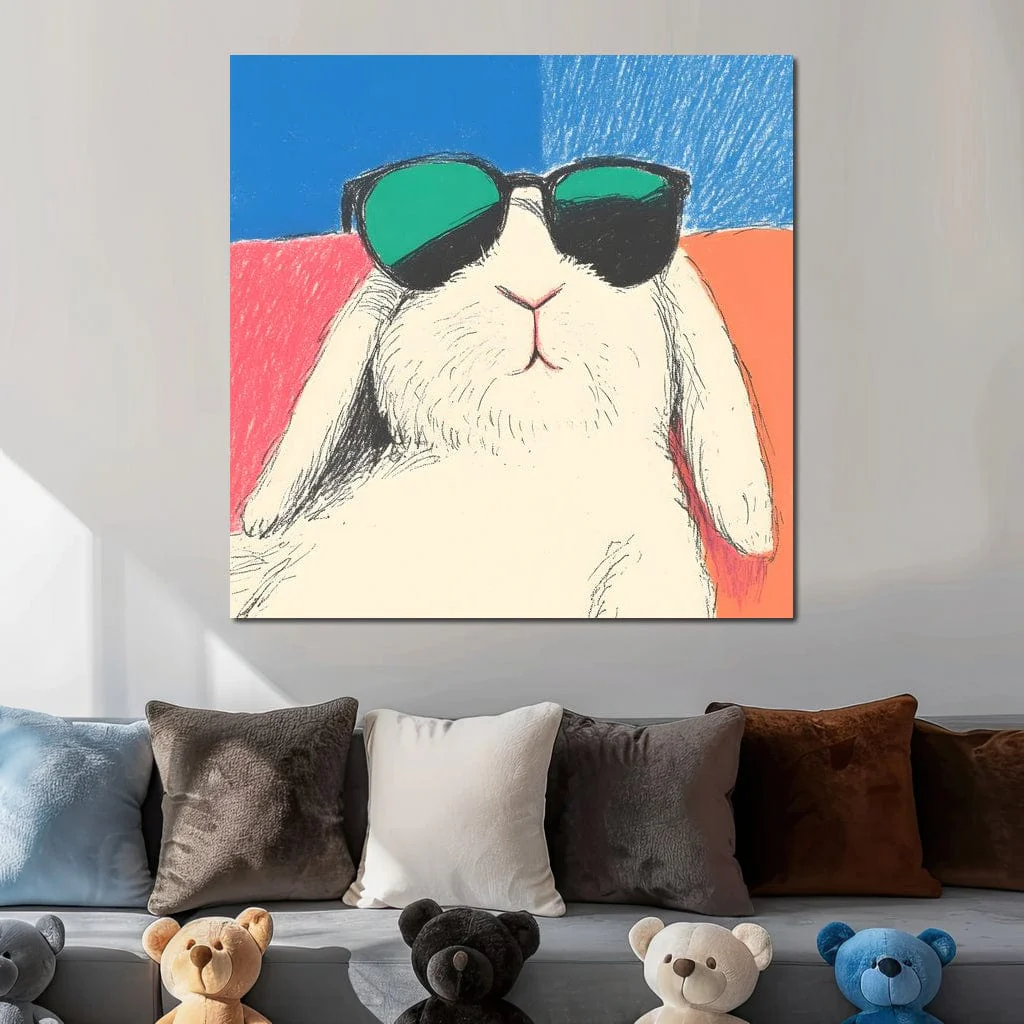 Chill Bunny in Shades - Image 9