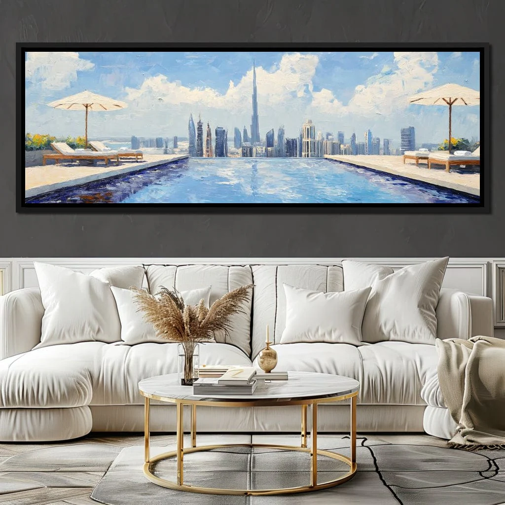 Cityscape Oasis Panorama - Image 9