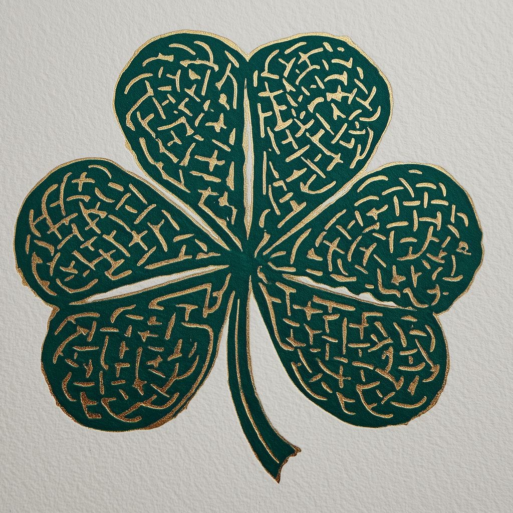 Clover Gold Leaf Charm - Image 15