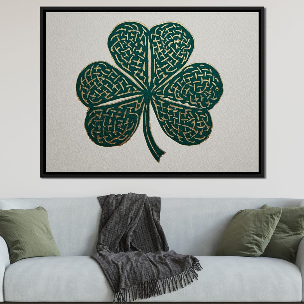 Clover Gold Leaf Charm - Image 6