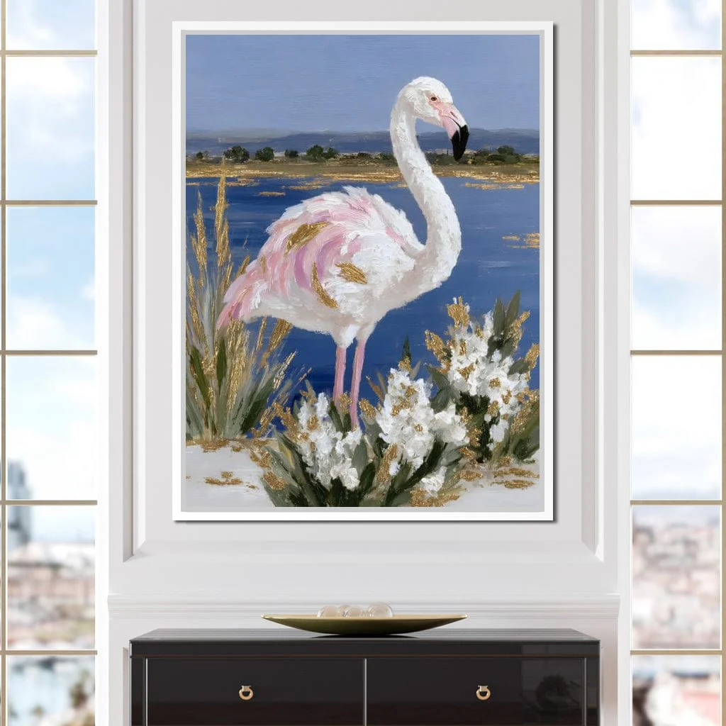 Coastal Flamingo Gold Glint - Image 10
