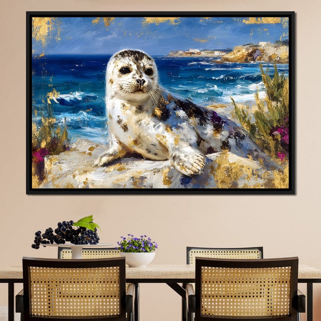 Coastal Seal Gold Brushed Sea - Neal Hackett - Image 3