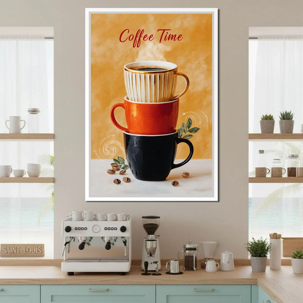 Coffee Time Stacked Mugs - Image 7