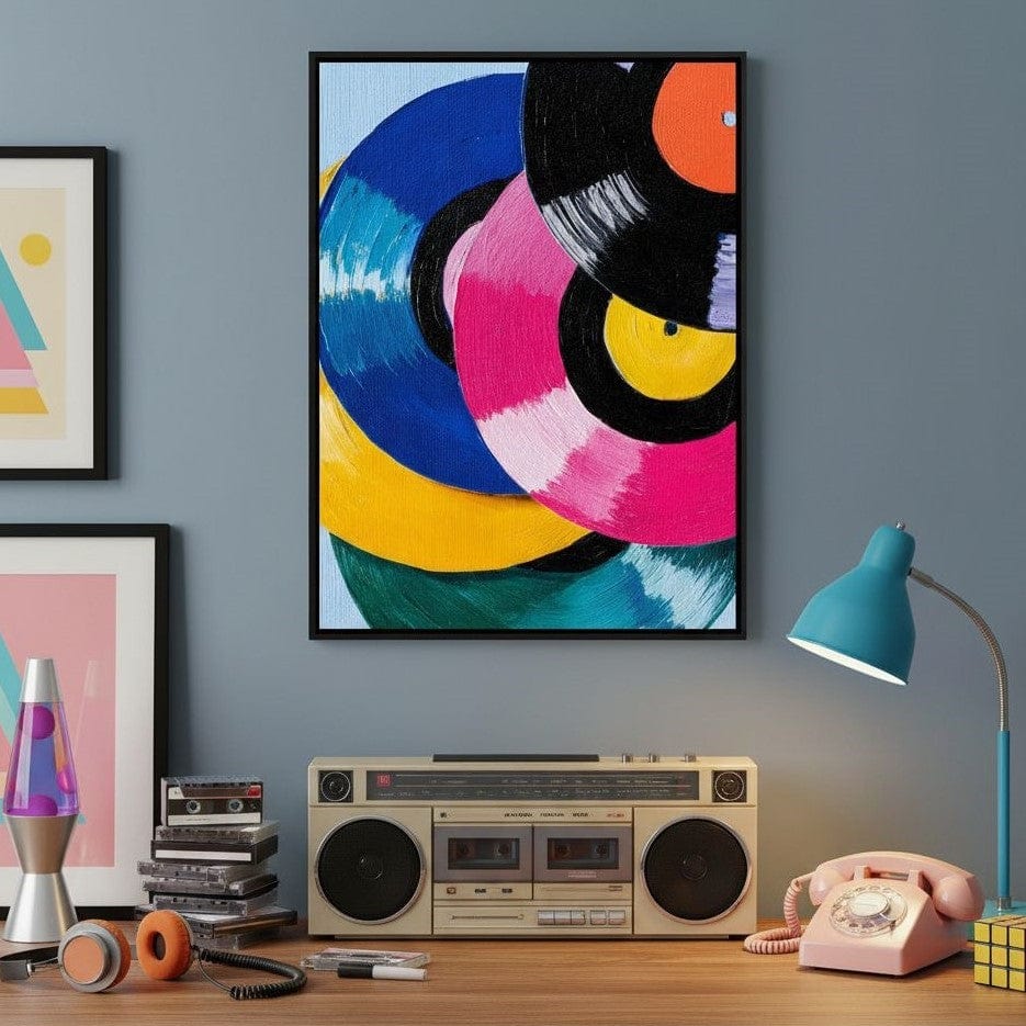 Color Spin Retro Vinyl Rhythm - Image 2