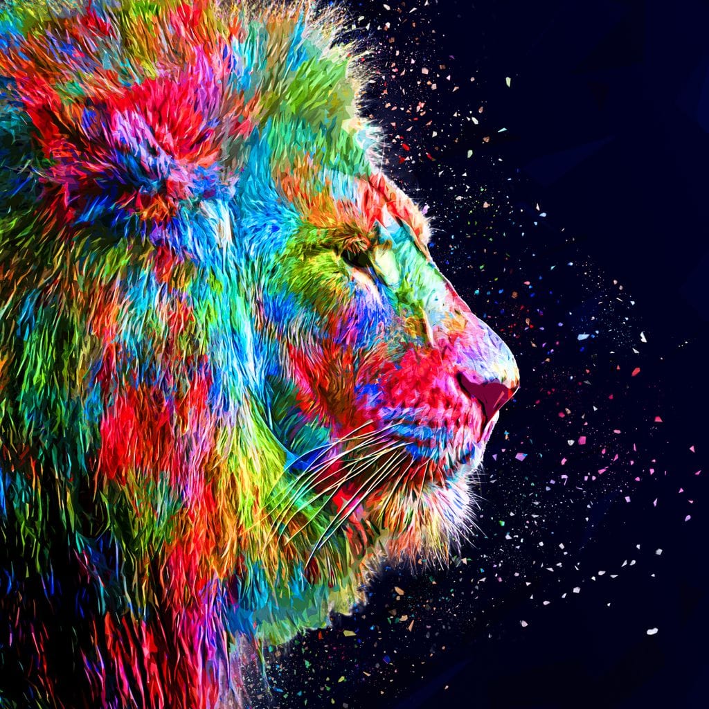 Colored Lion - Milos Karanovic - Image 16
