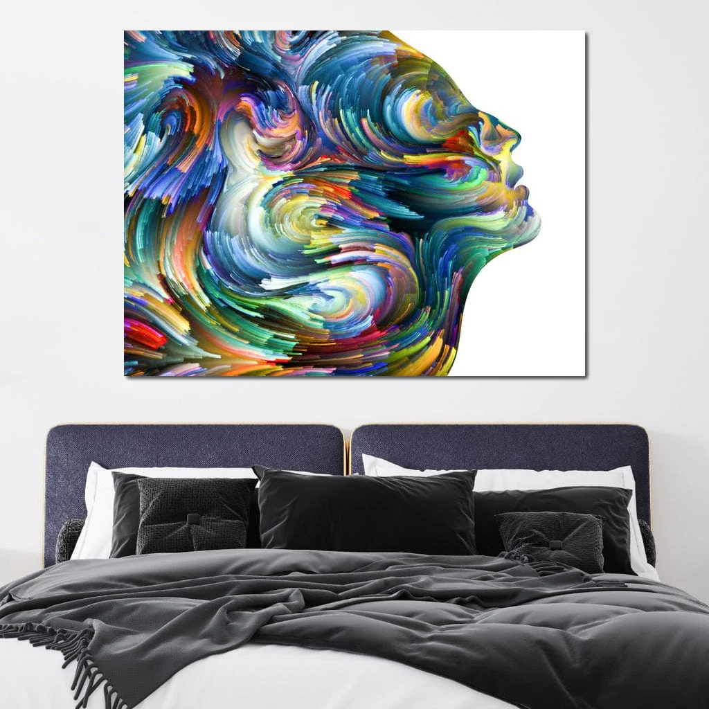 Colored Visage Profile - Image 2