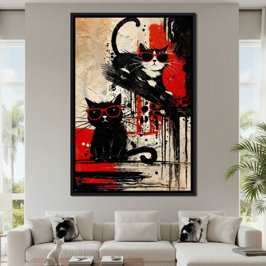 Cool Cats Red Shades Duo - Image 11