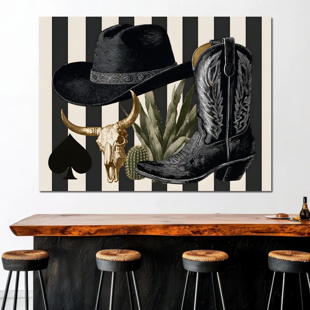 Cowboy Boot Hat Skull Cactus - Image 10