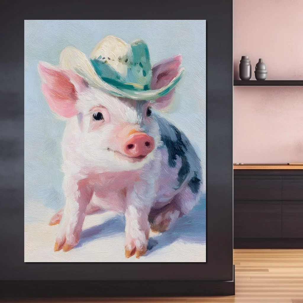Cowboy Piglet Prairie Joy - Image 7