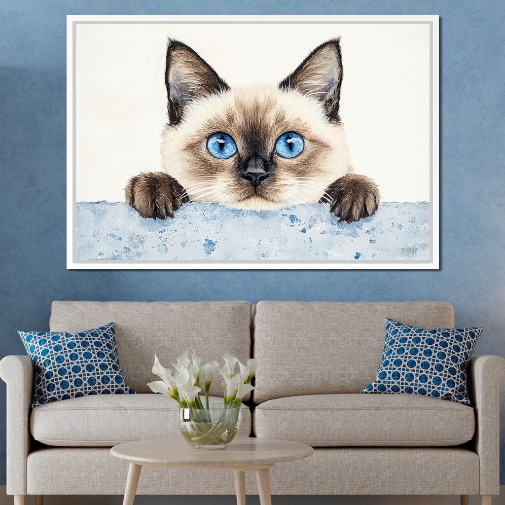 Curious Glance of Feline Eyes - Image 10