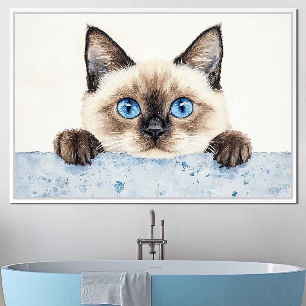Curious Glance of Feline Eyes - Image 11