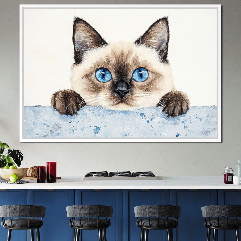 Curious Glance of Feline Eyes - Image 12
