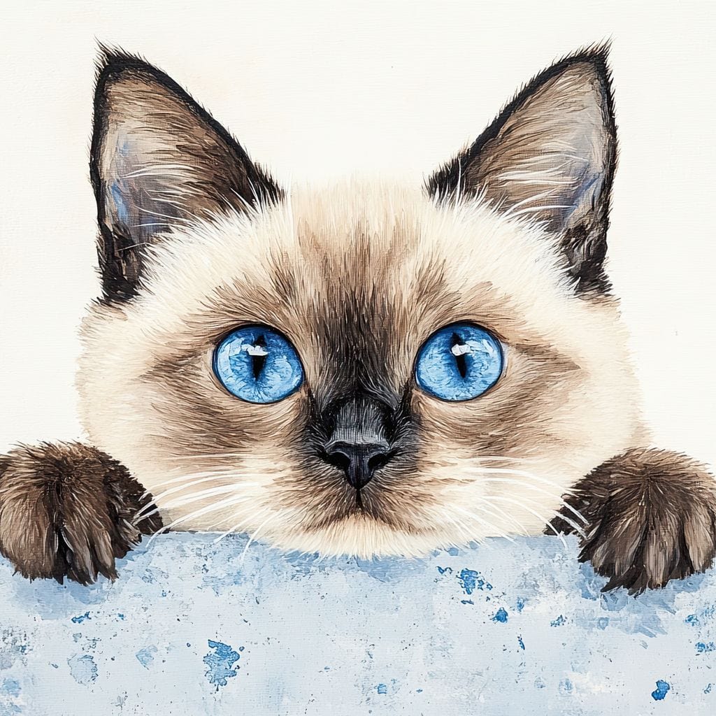 Curious Glance of Feline Eyes - Image 13