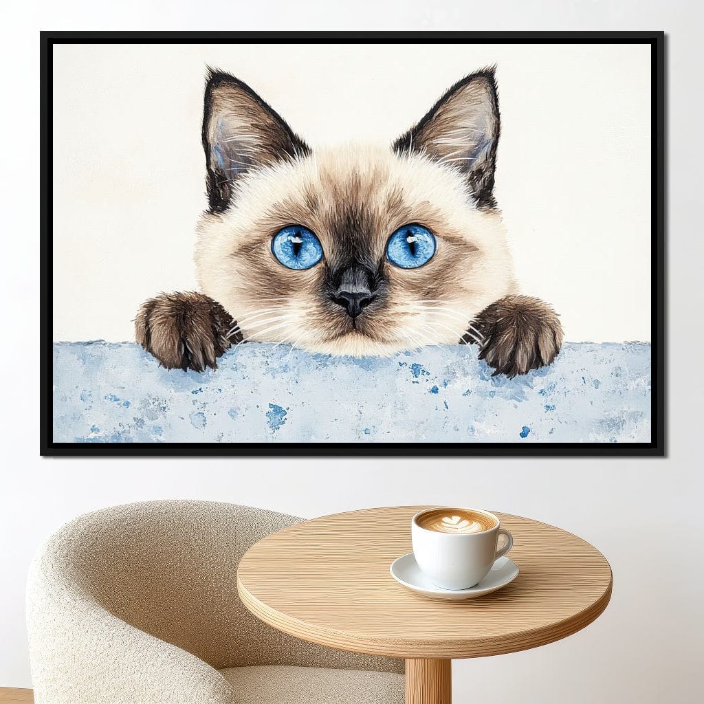 Curious Glance of Feline Eyes - Image 2