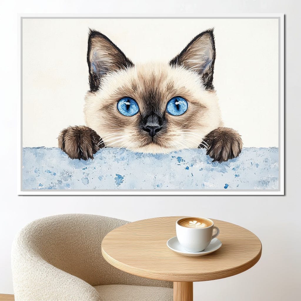 Curious Glance of Feline Eyes - Image 3