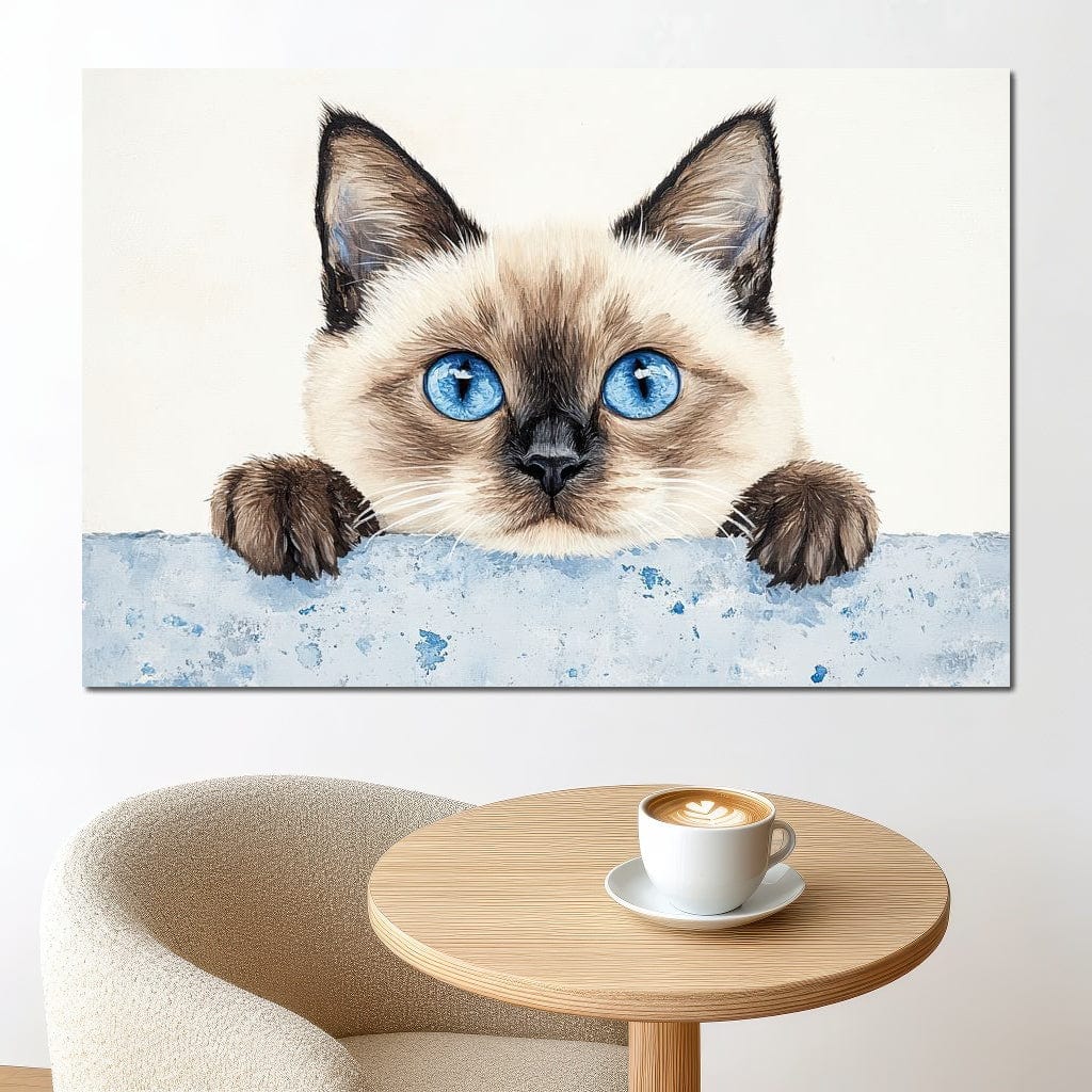 Curious Glance of Feline Eyes - Image 4