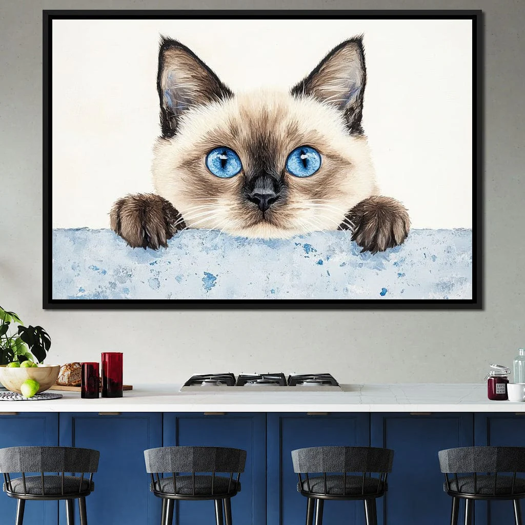 Curious Glance of Feline Eyes - Image 6