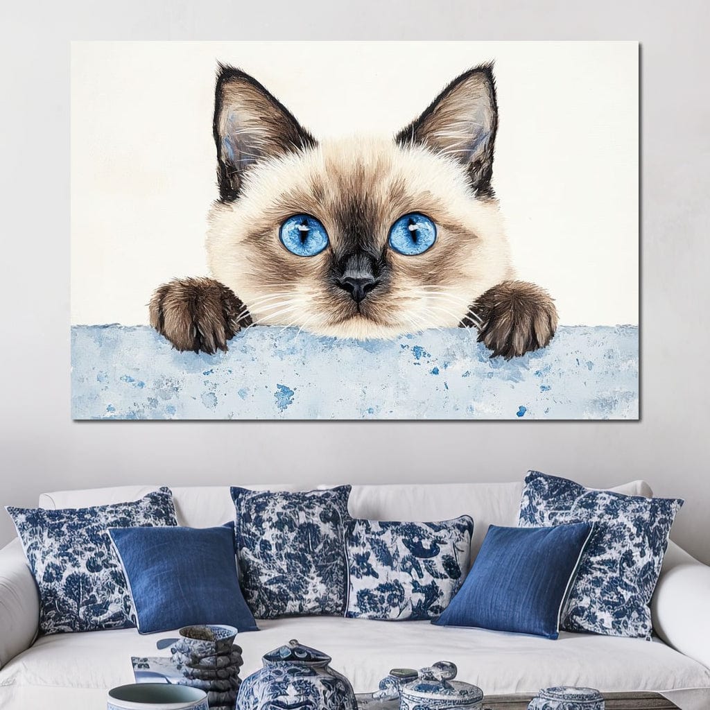 Curious Glance of Feline Eyes - Image 8