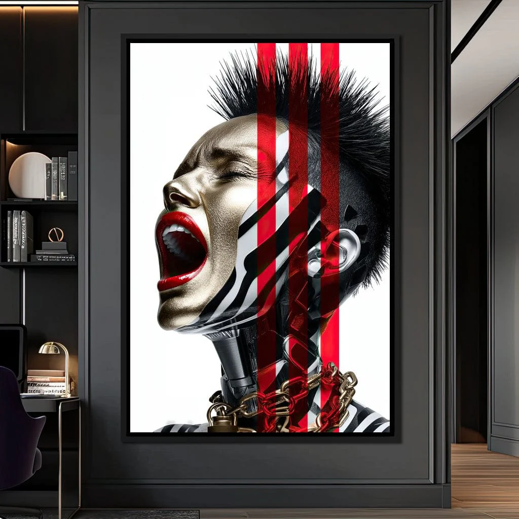 Cyber Scream Queen - TooplesArt