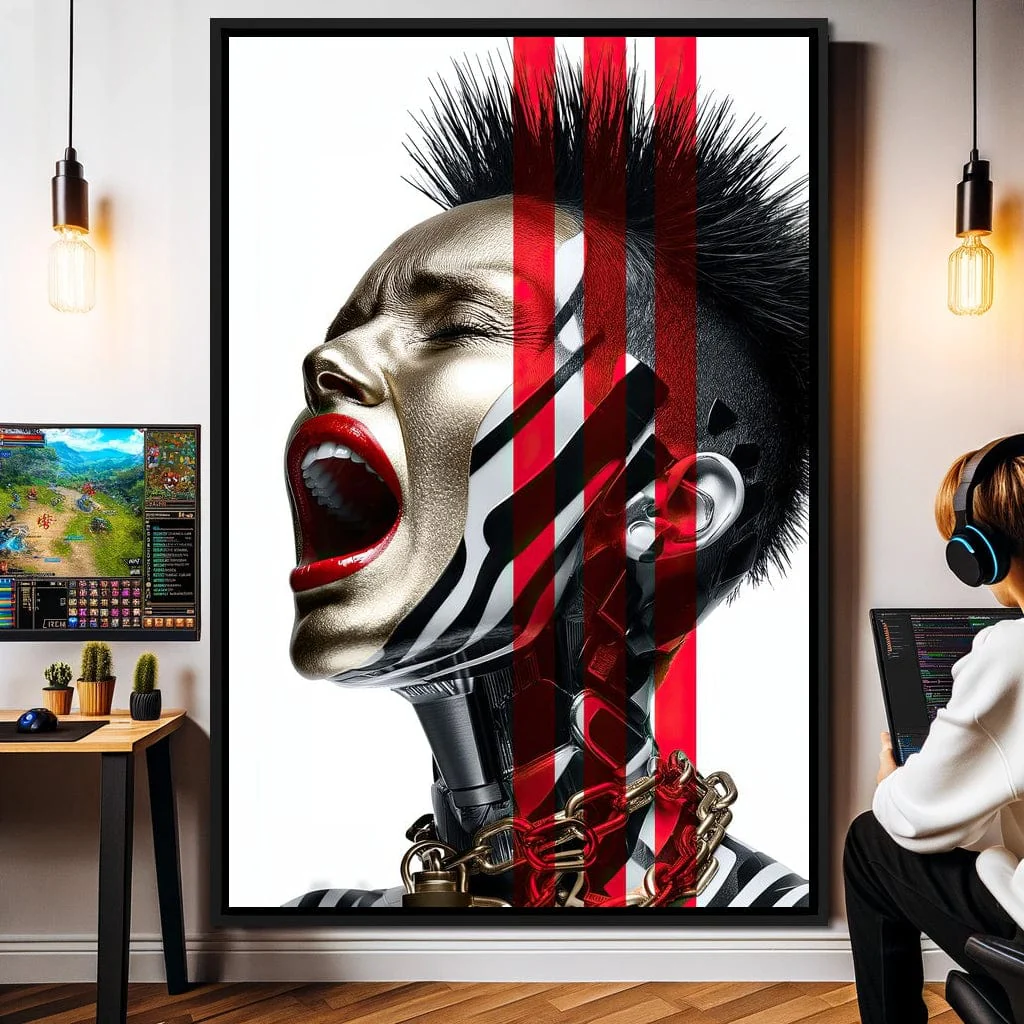 Cyber Scream Queen - TooplesArt - Image 2