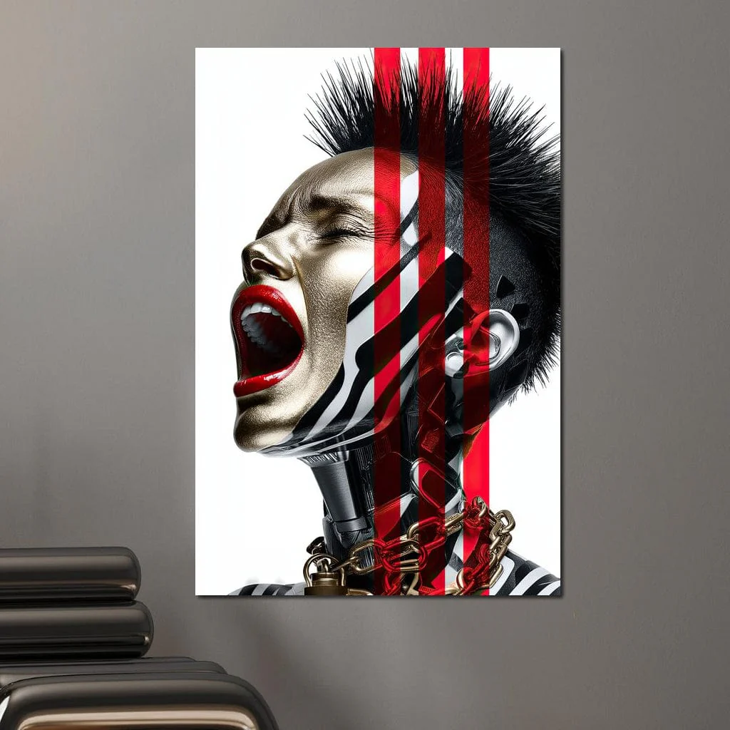 Cyber Scream Queen - TooplesArt - Image 8