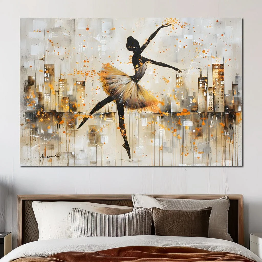 Dancer's Leap Through Gold - Image 11