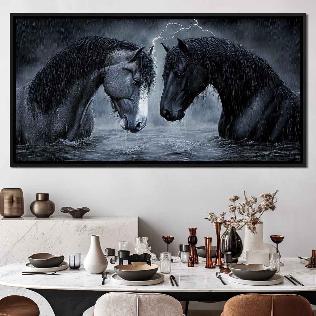 Dark Horses in the Storm - TooplesArt - Image 2
