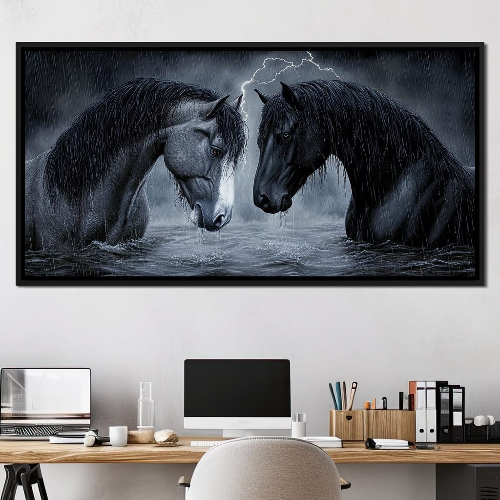 Dark Horses in the Storm - TooplesArt - Image 4