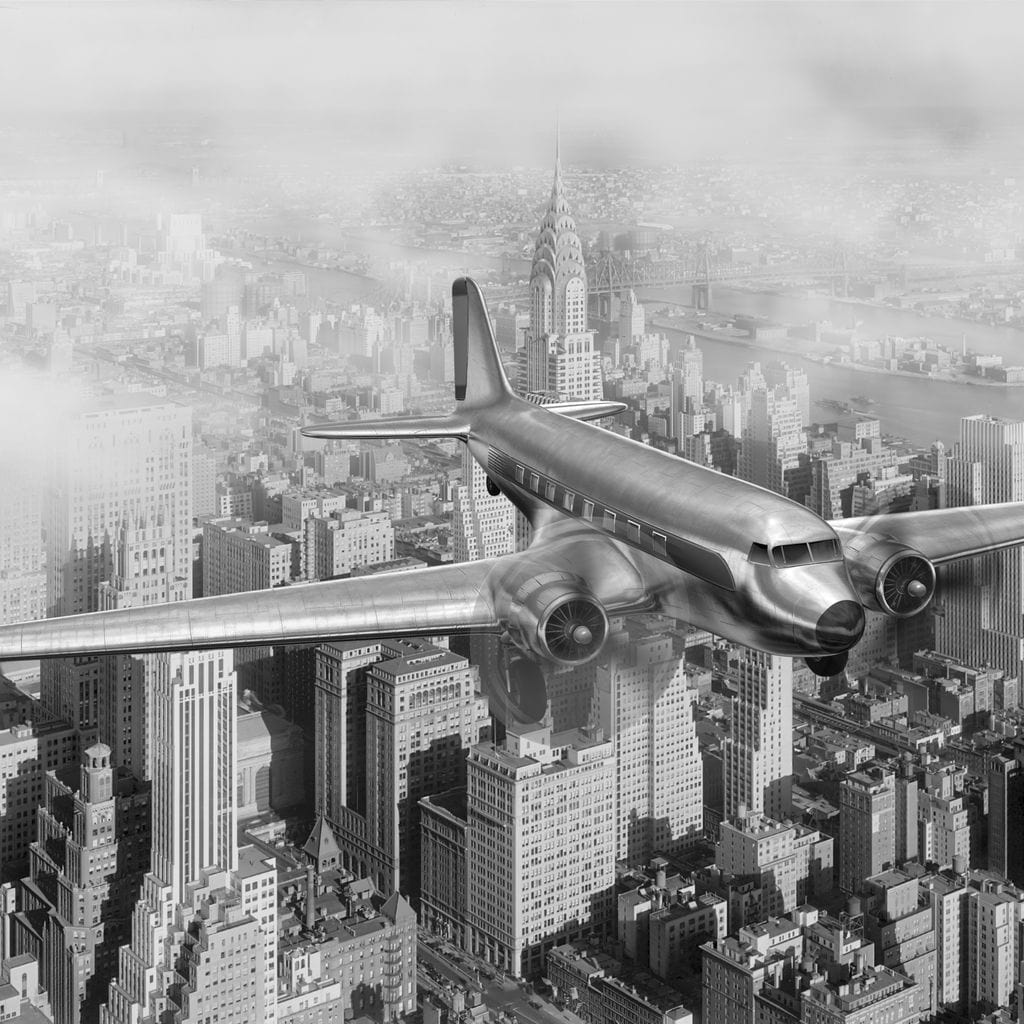 DC-3 Over New York - Image 3