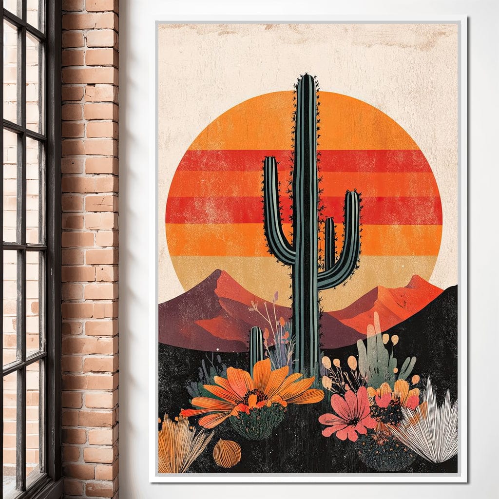 Desert Blooming Cactus Radiance - Image 6