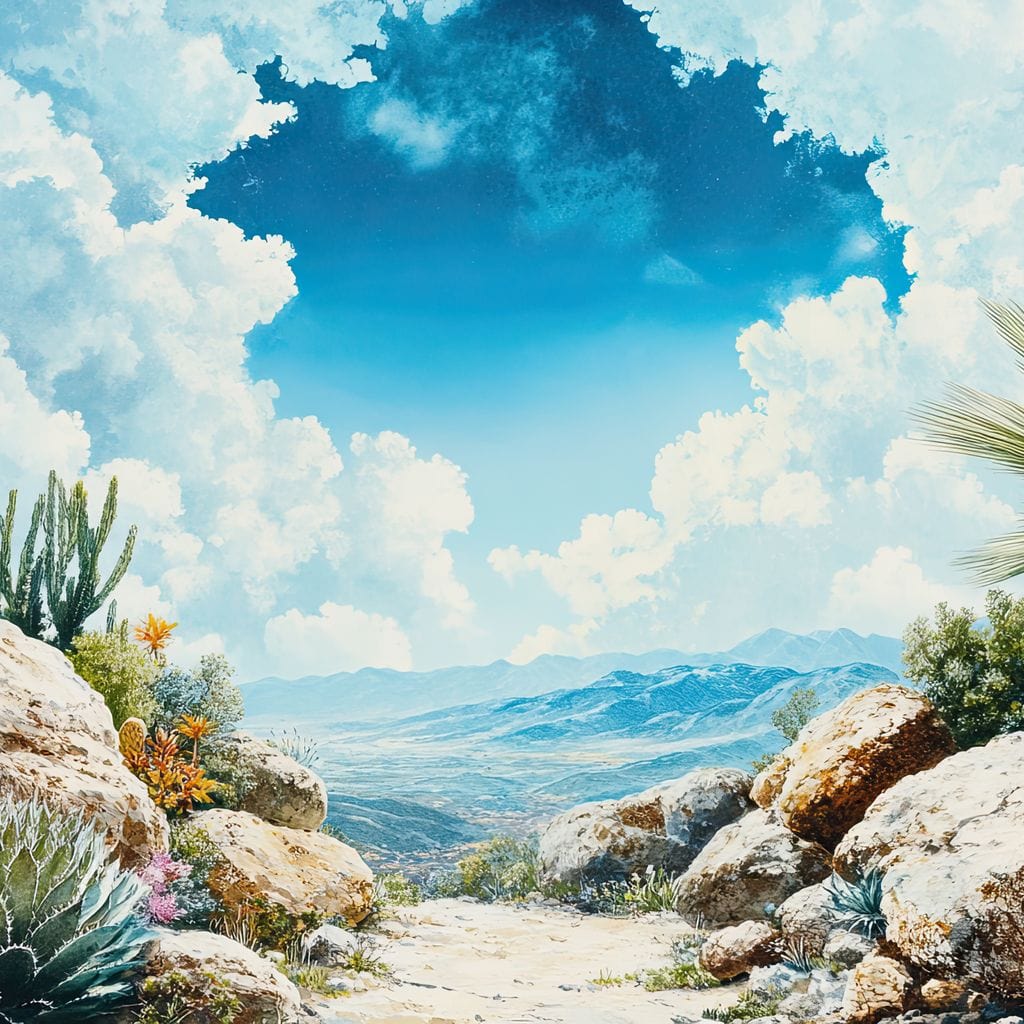 Desert Oasis Beyond Horizons - Image 13
