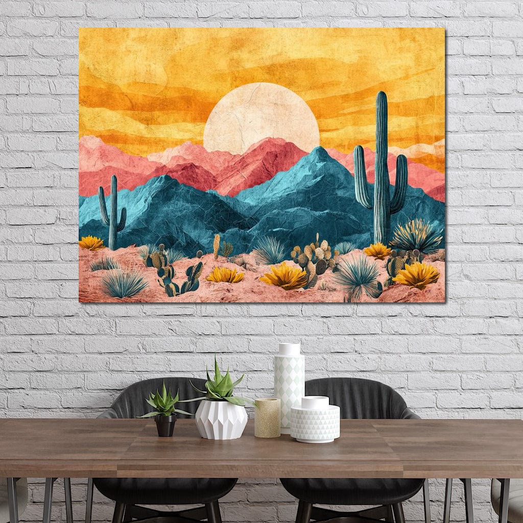 Desert Sunrise Majesty Landscape - Image 12