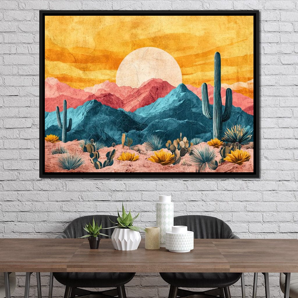 Desert Sunrise Majesty Landscape - Image 4