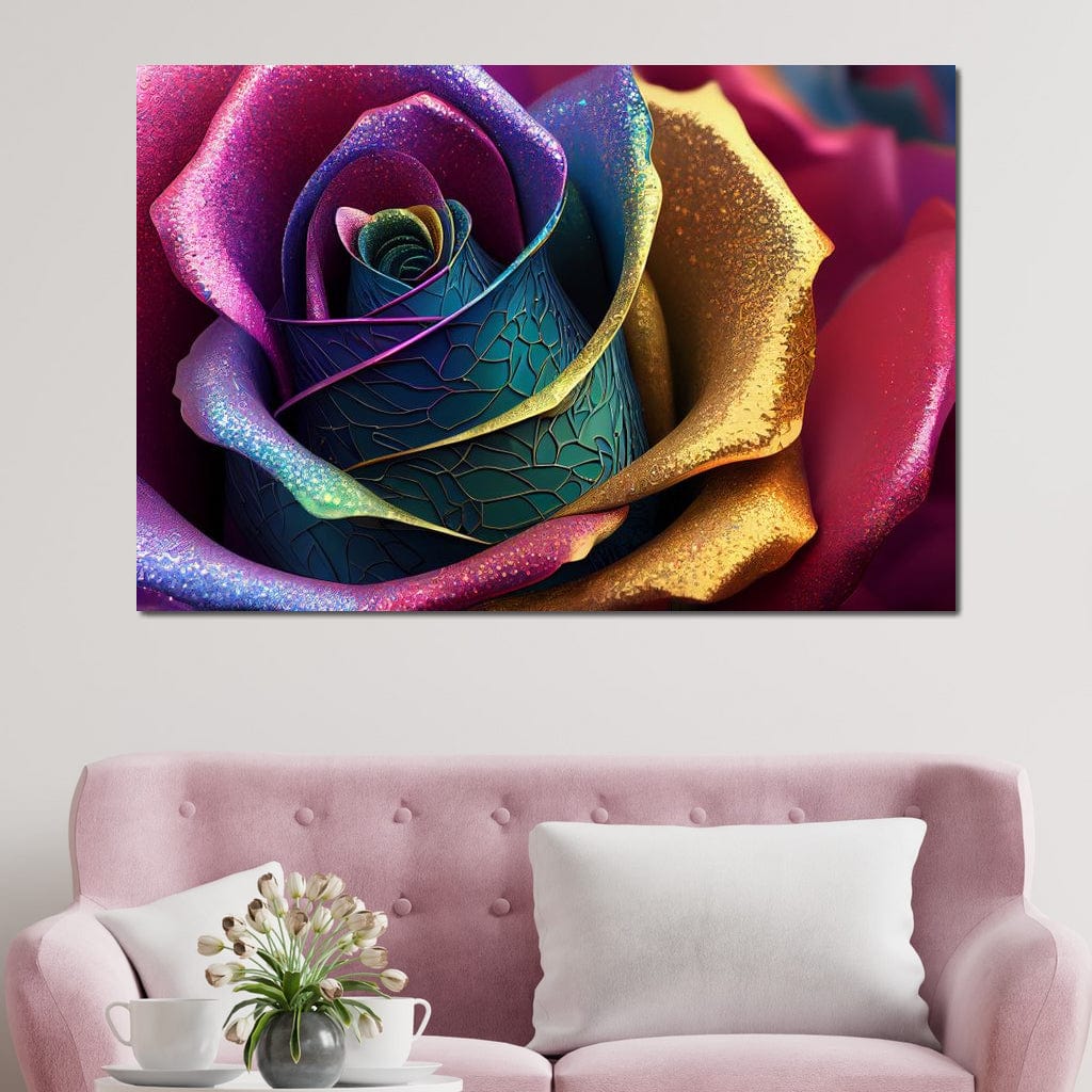 Multicolor Digital Flower - Image 6