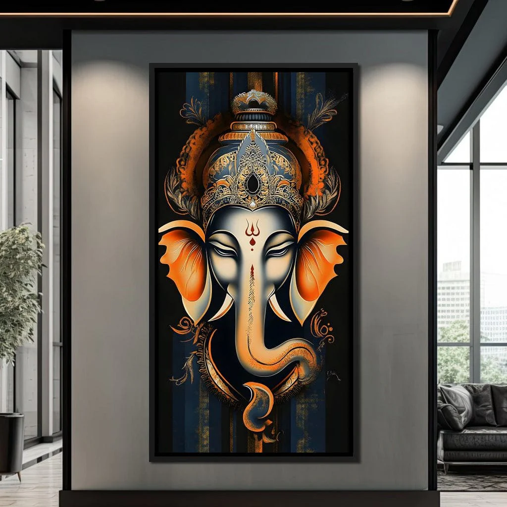 Divine Graceful Ganesha's Blessing - Image 2