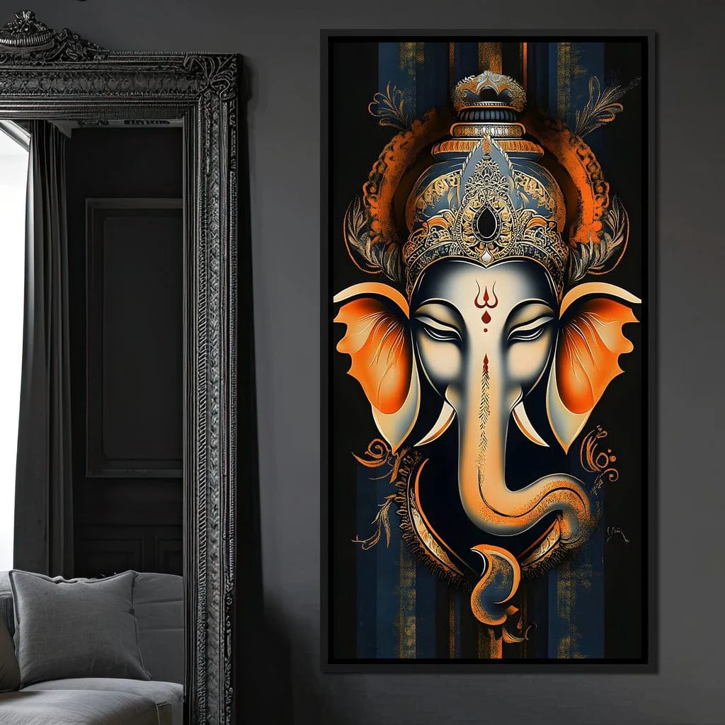 Divine Graceful Ganesha's Blessing - Image 4