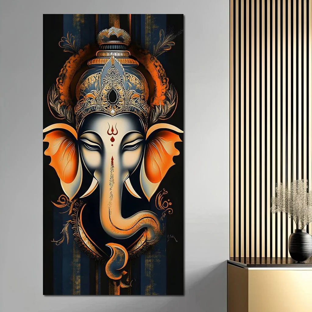 Divine Graceful Ganesha's Blessing - Image 7