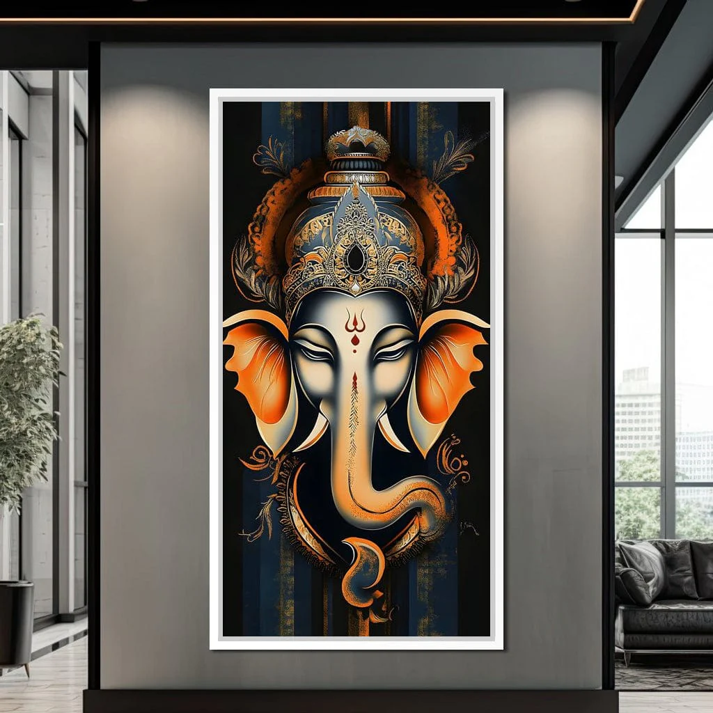 Divine Graceful Ganesha's Blessing - Image 9