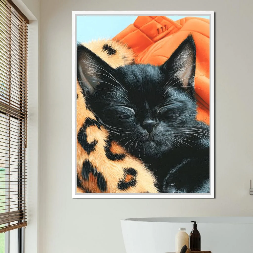Dreamy Feline Slumber Bliss - Image 10
