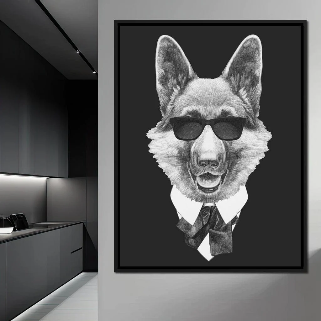 Dressed Up German Shepherd - Image 11