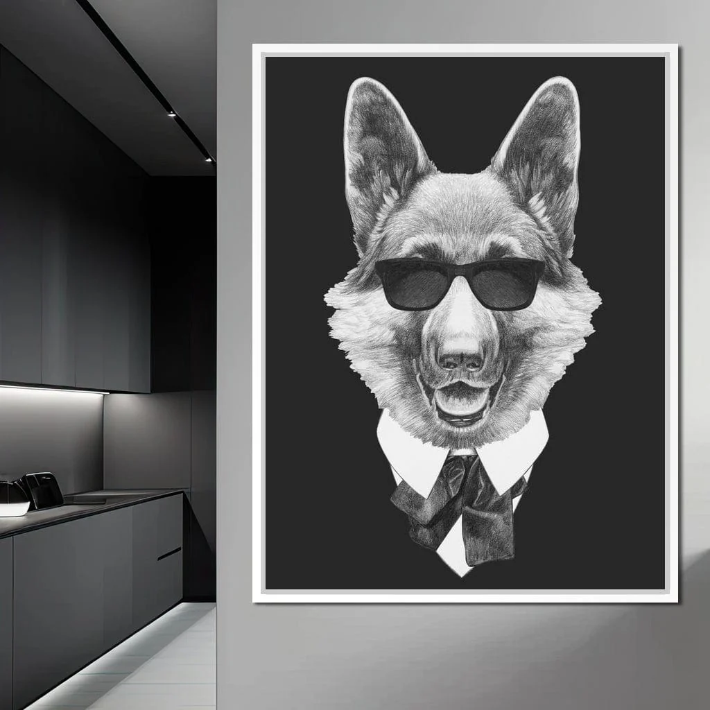 Dressed Up German Shepherd - Image 15