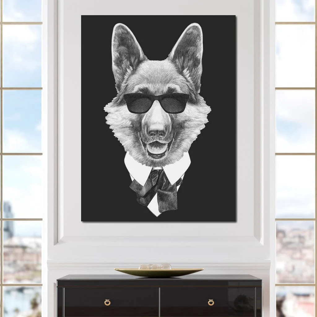 Dressed Up German Shepherd - Image 6