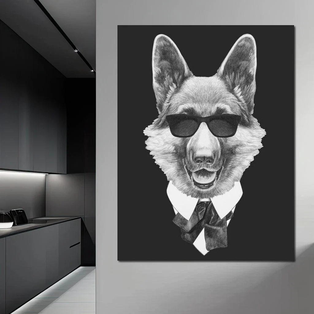 Dressed Up German Shepherd - Image 7