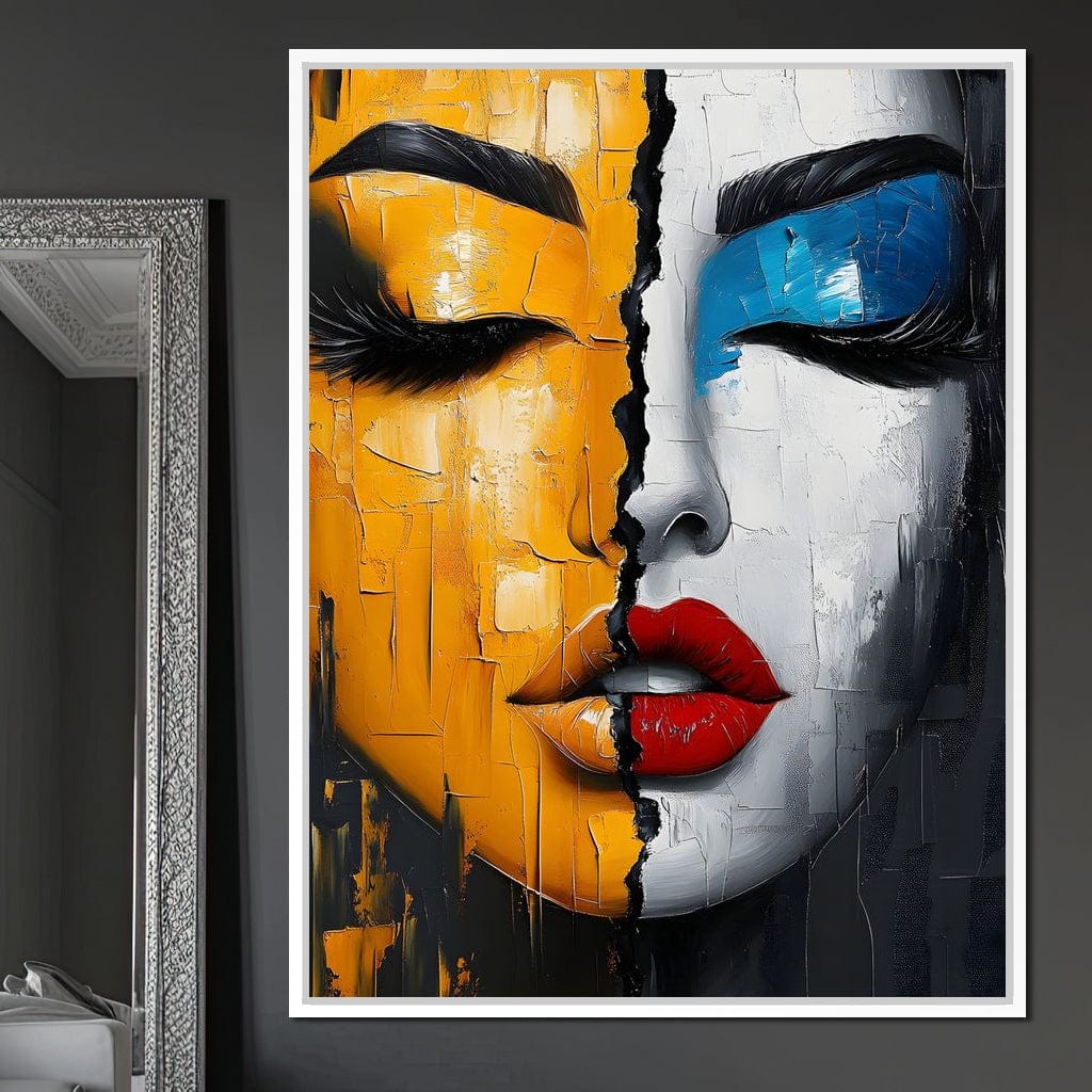 Dual Tones Modern Portrait Face - Image 11
