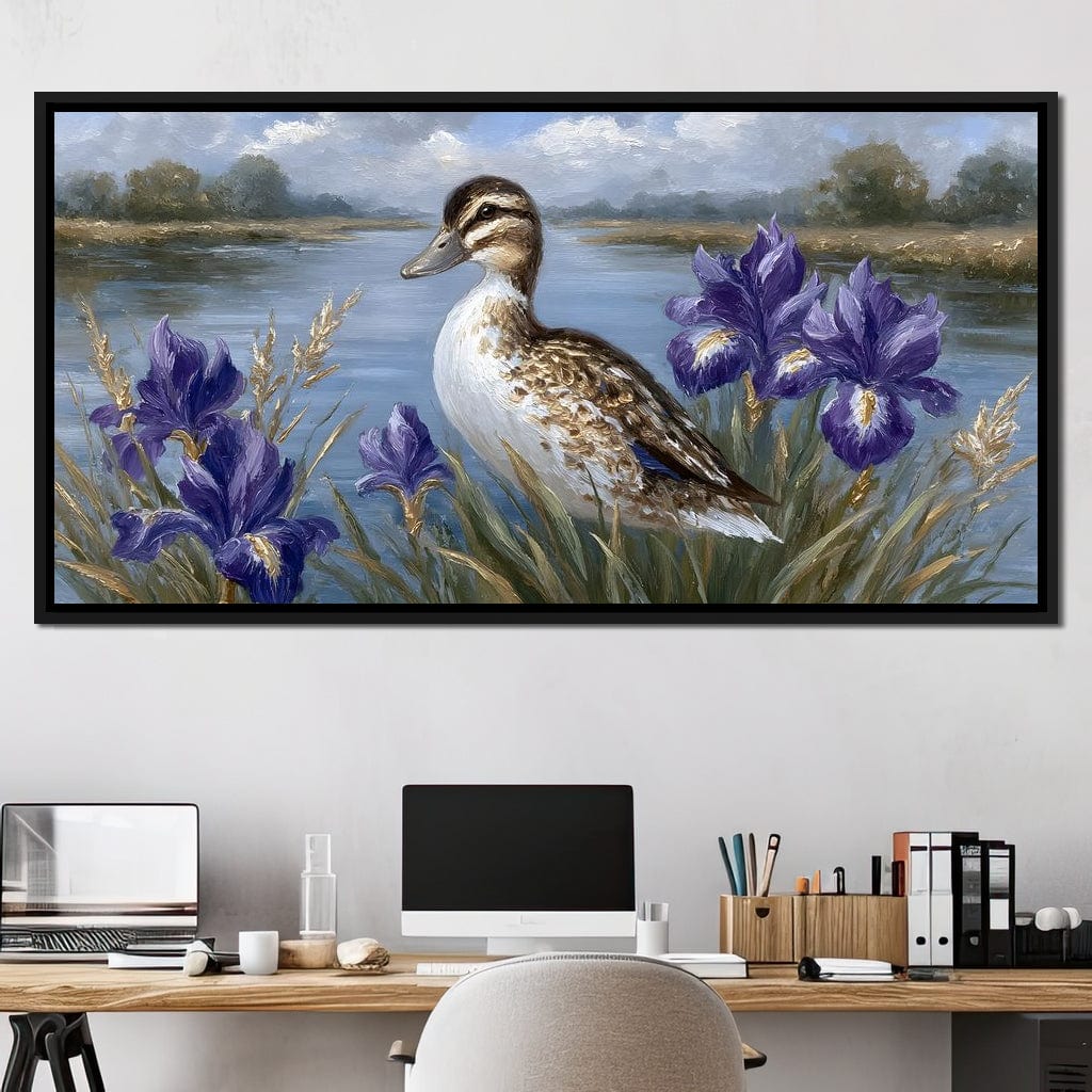 Duckling Meadow Reflections